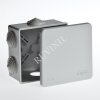 Ruvinil 67040М ТУСО 80х80х50мм Коробка распаячная ОП 7 вводов IP54