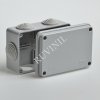 Ruvinil 67051 ТУСО 120х80х50мм Коробка распаячная ОП 6 вводов IP55