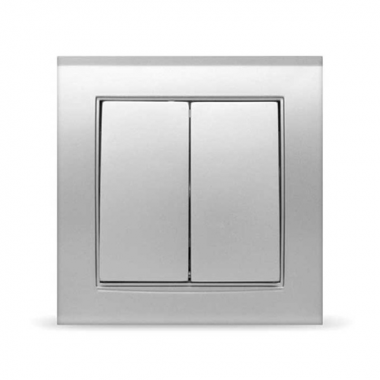 Фотография товара 'Ruvinil Э2-03-35 Эльба+.Выключатель 2-кл.'