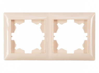 Фотография товара 'Ruvinil Э2-20-21 Эльба+.Рамка двойная'