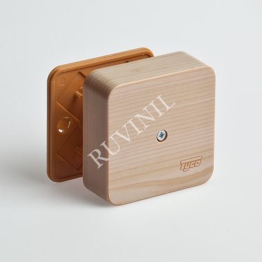 Фотография товара 'Ruvinil 65005-27М ТУСО 80х80х25мм Коробка универсальная для кабель-каналов'