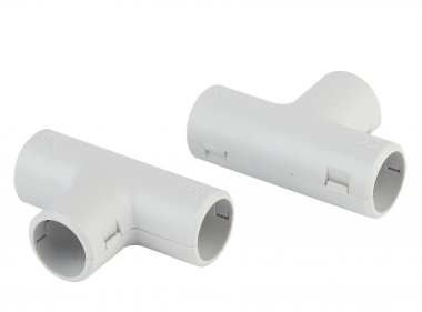 Фотография товара 'Ruvinil Т01216 (16мм) ТУСО Тройник соединительный для труб ПВХ'