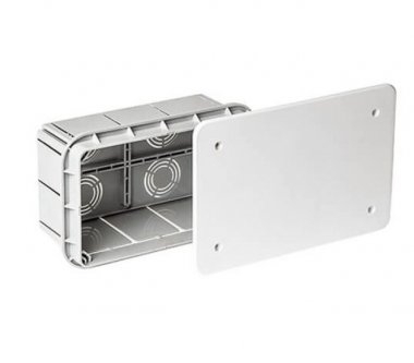 Фотография товара 'Ruvinil Коробка распаячная скрытой проводки 154х92х70мм 10123УП'