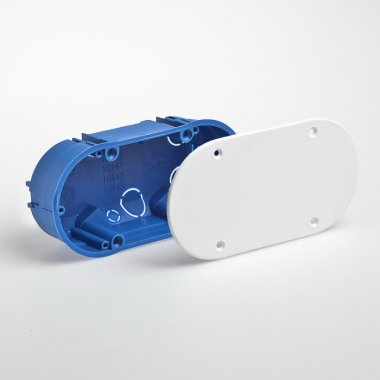 Фотография товара 'Ruvinil Коробка распаячная ГСК скрытой проводки 140х65х45мм 10143'