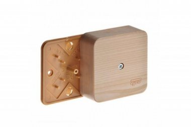 Фотография товара 'Ruvinil Коробка распаячная для открытой проводки 55х55х32мм 65002-08М'