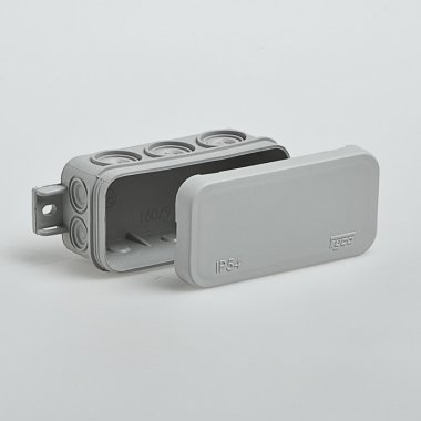 Фотография товара 'Ruvinil Коробка распаячная для открытой проводки 43х80х35мм 67091'