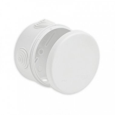 Фотография товара 'Ruvinil Коробка распаячная для открытой проводки D=60мм, Н=40мм 67010НГ'