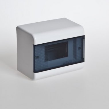 Фотография товара 'Ruvinil Щиток открытой проводки на 6 модулей с дверцей 160х132х93мм 68026'