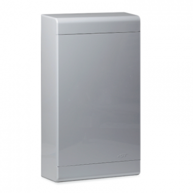 Фотография товара 'Ruvinil Щиток открытой проводки на 36 модулей с дверцей 520х303х117,5мм 68036С'