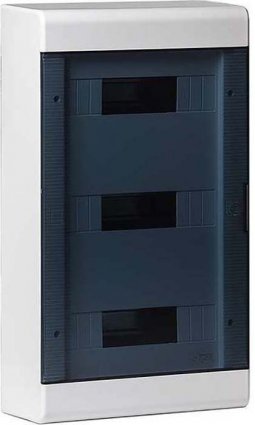 Фотография товара 'Ruvinil Щиток открытой проводки на 36 модулей с дверцей 520х303х117,5мм 68036СП'