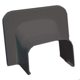 Фотография товара 'Ruvinil ПВС-74х55-Ч Прямой ввод в стену (черный)'