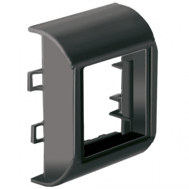 Фотография товара 'Ruvinil СПР-74х55-Ч Суппорт установочный для модульных механизмов 45х45х9 мм для РКК-74х55 (черный)'