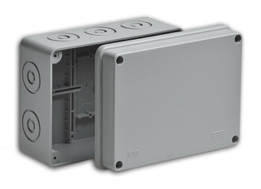 Фотография товара 'Ruvinil 67056НГ-10-09 Тусо.Коробка расп. для о/п, 200х140х75мм без гермовводов не распр.горение HF'