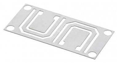 Фотография товара 'Ruvinil ДМУ-2 Держатель монтажный универсальный двойной 36х77 мм для кабельного канала и кабеля'