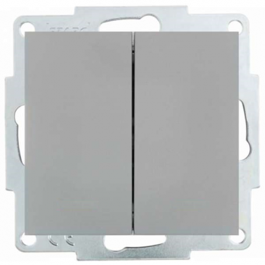 Фотография товара 'Ruvinil Э2-03-34 Эльба+.Выключатель 2-кл'