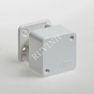 Фотография товара 'Ruvinil 65002 ТУСО 55х55х32мм Коробка распаячная ОП (2 клеммника)'