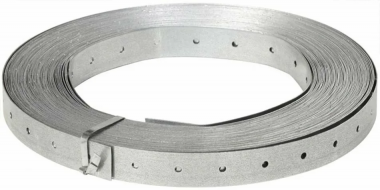 Фотография товара 'Ruvinil ЛМ-10 Лента монтажная оцинкованная 10х0,22 мм длина 25 м'