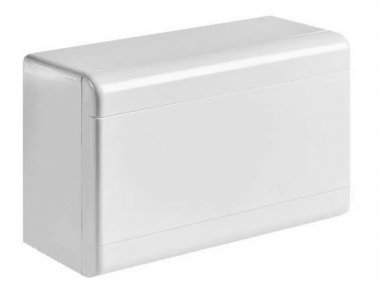 Фотография товара 'Ruvinil 68029Б ТУСО белая дверца Щит распред. пластиковый навесной 9мод IP40 222х160х93мм'