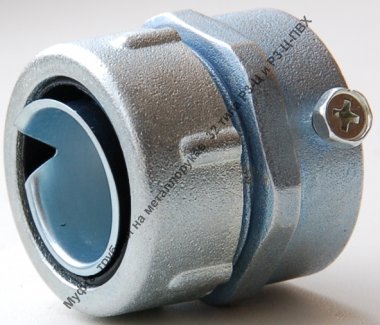 Фотография товара 'Ruvinil МТ-38 ТУСО Муфта трубная на металлорукав 38 типа Р3-Ц и Р3-Ц-ПВХ'