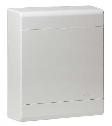 Фотография товара 'Ruvinil 68324Б ТУСО белая дверца Щит распред. пластиковый навесной 24мод IP40 370х302х95мм'