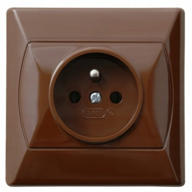 Фотография товара 'Ruvinil Э1-02-22 Эльба.Розетка с з/к'