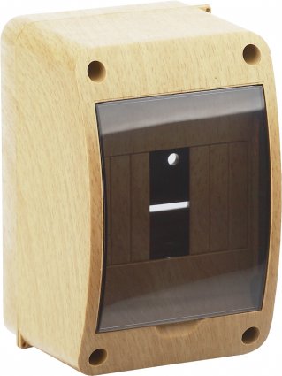 Фотография товара 'Ruvinil 68304-27М ТУСО Щит распред. пластиковый навесной 4мод с вертик. двер.IP40 140х90х85мм'