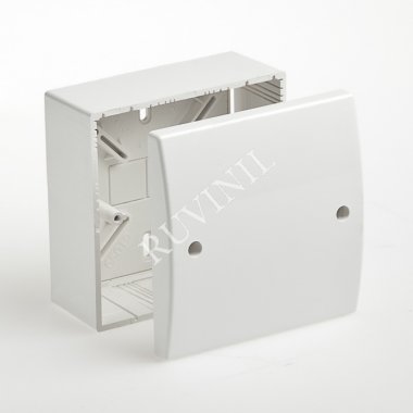 Фотография товара 'Ruvinil 65019 ТУСО 100х100х55мм Коробка универсальная для кабель-каналов'