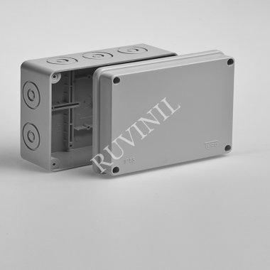 Фотография товара 'Ruvinil 67054 ТУСО 150х110х70мм Коробка распаячная ОП (без вводов) IP55'