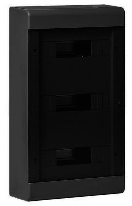 Фотография товара 'Ruvinil 68036Ч Тусо.Щиток о/п на 36 мод. с двер. 520х303х117,5мм'