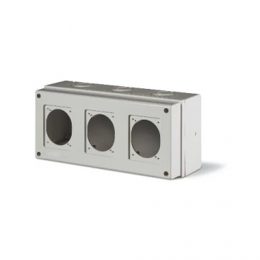 Фотография товара 'Ruvinil DIS6721300 Корпус 3 поста с основанием 70х87мм M150'