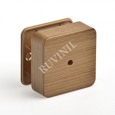 Фотография товара 'Ruvinil 65005-08М ТУСО 80х80х25мм Коробка универсальная для кабель-каналов'