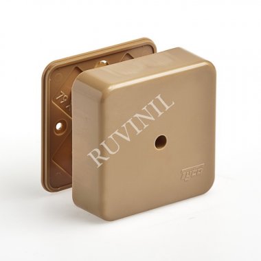 Фотография товара 'Ruvinil 65005К ТУСО 80х80х25мм Коробка универсальная для кабель-каналов'