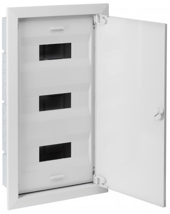 Фотография товара 'Ruvinil 68136М ТУСО Щит распред. метал.-пласт. встраиваемый 36мод IP40 580х325х103мм'