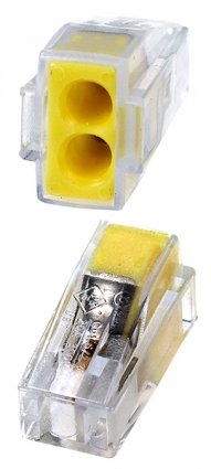 Фотография товара 'Ruvinil 773-322 Клеммы 773 на 2 пр.1,0-2,5 мм б/з пасты'