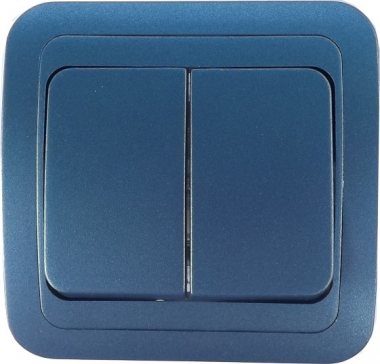 Фотография товара 'Ruvinil Э1-03-33 Эльба.Выключатель 2-кл'