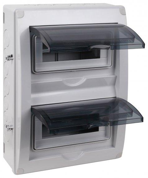 Фотография товара 'Ruvinil 69020 Тусо.Щиток о/п на 20 мод.с 2 верт.двер.390х302х120мм'