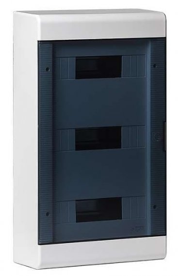 Фотография товара 'Ruvinil 68036 ТУСО Щит распред. пластиковый навесной 36мод IP40 520х303х117,5мм'