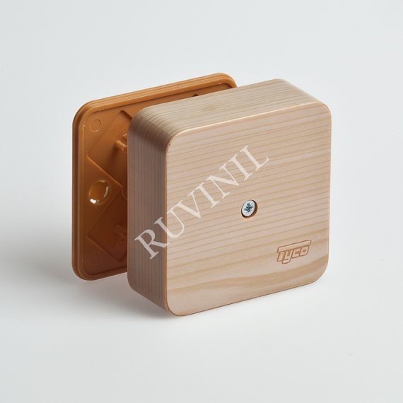Фотография товара 'Ruvinil 65005-27М ТУСО 80х80х25мм Коробка универсальная для кабель-каналов'