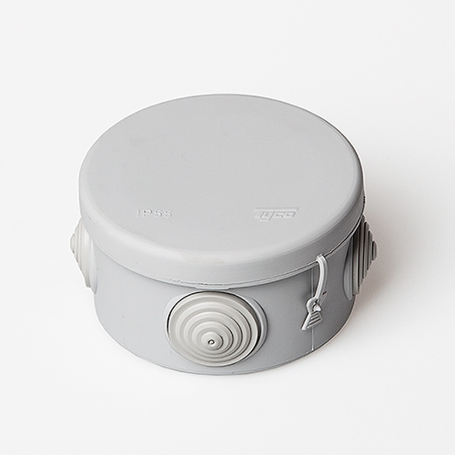 Фотография товара 'Ruvinil 67025МБ Тусо.Коробка расп. для о/п, D=80мм, Н=50мм'