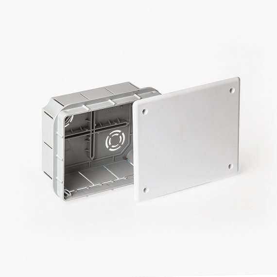 Фотография товара 'Ruvinil Коробка распаячная скрытой проводки 116х92х70мм 10122УП'