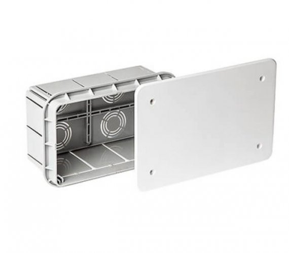 Фотография товара 'Ruvinil Коробка распаячная скрытой проводки 154х92х70мм 10123УП'