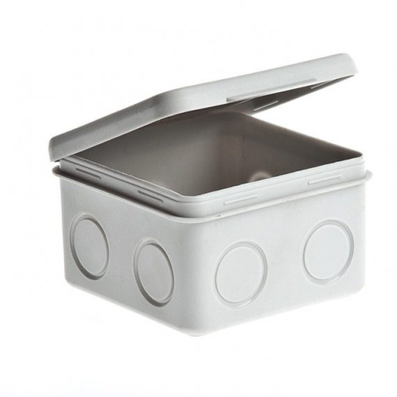 Фотография товара 'Ruvinil Коробка распаячная для открытой проводки 80х80х50мм 67039'