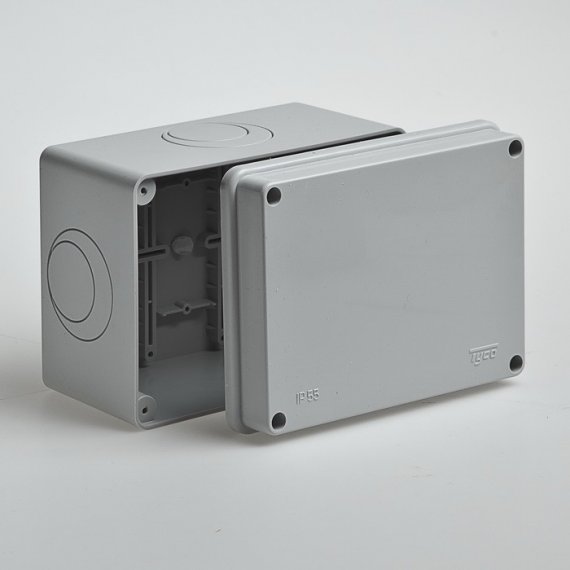 Фотография товара 'Ruvinil Коробка распаячная для открытой проводки 150х110х90мм 67058'