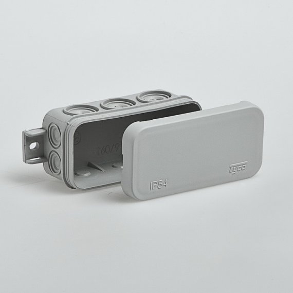 Фотография товара 'Ruvinil Коробка распаячная для открытой проводки 43х80х35мм 67091'