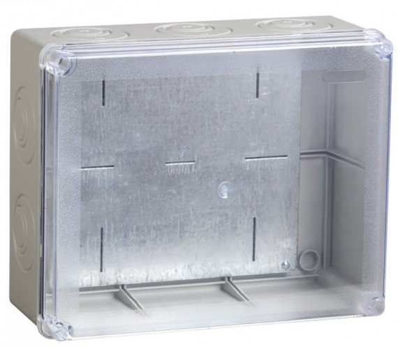 Фотография товара 'Ruvinil Коробка распаячная для открытой проводки 240х195х90мм 67065УП'