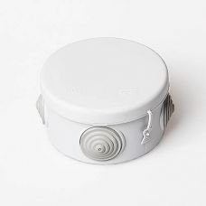 Фотография товара 'Ruvinil Коробка распаячная для открытой проводки D=80мм, Н=50мм 67025НГ'