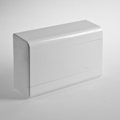 Фотография товара 'Ruvinil Щиток открытой проводки на 12 модулей с дверцей 280х190х93мм 68012Б'