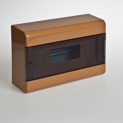 Фотография товара 'Ruvinil Щиток открытой проводки на 12 модулей с дверцей 280х190х93мм 68012К'