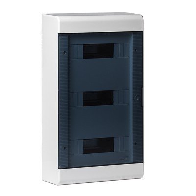 Фотография товара 'Ruvinil Щиток открытой проводки на 36 модулей с дверцей 520х303х117,5мм 68036'