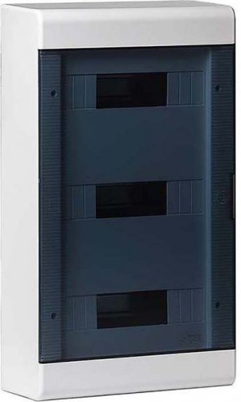 Фотография товара 'Ruvinil Щиток открытой проводки на 36 модулей с дверцей 520х303х117,5мм 68036СП'